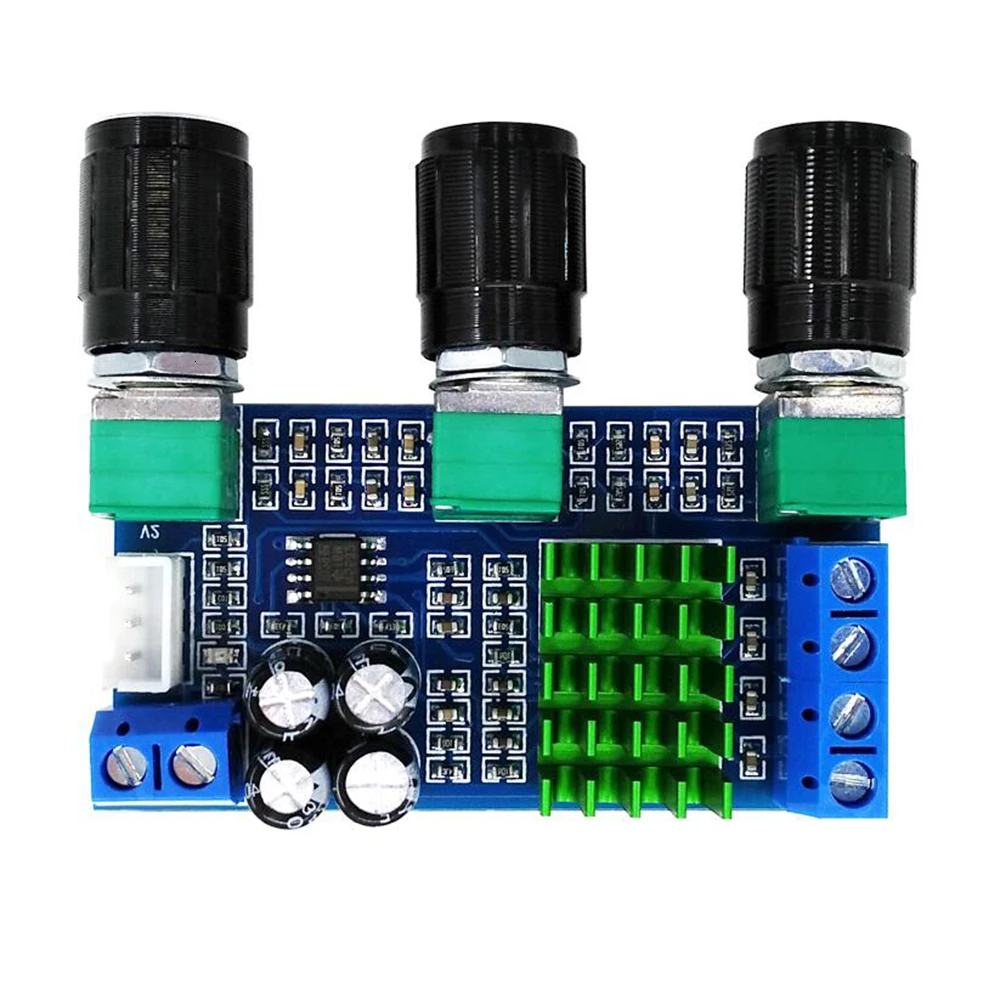Dc 12 V 24 80 W X 2 двухканальный цифровой аудио Tpa3116d2 высоты бас регулирование
