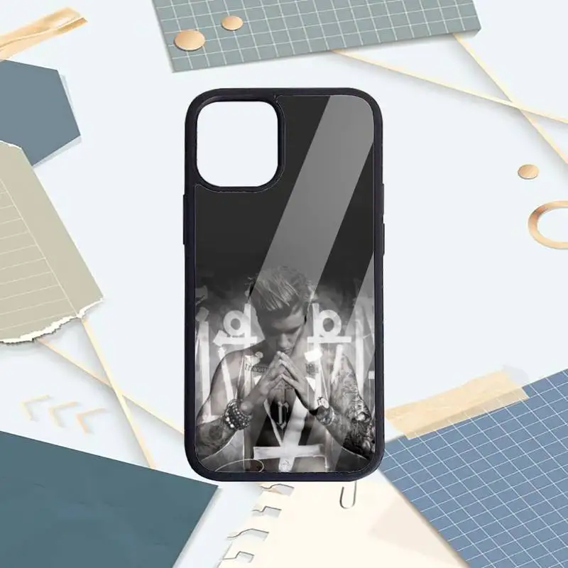 

Justin Bieber famous singer Phone Case PC for iPhone 11 12 pro XS MAX 8 7 6 6S Plus X 5S SE 2020 XR Luxury brand shell funda