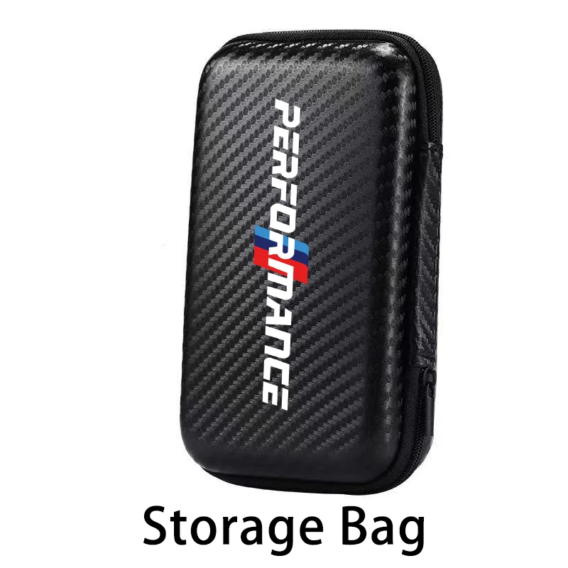 

Multifunctional Carbon Fiber Car Driving Llicense 3C Supplies Storage Bag For BMW Performance M 1 3 4 5 6 7E Z X M3 M5 M6 Emblem
