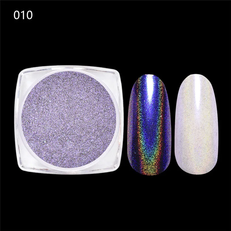 BeautyBigBang лак для ногтей Блестящий Порошок 0,2 г Хамелеон для ногтей мерцающий Русалка жемчуг пигмент Сияющий лазер в виде ракушки окунутый порошок