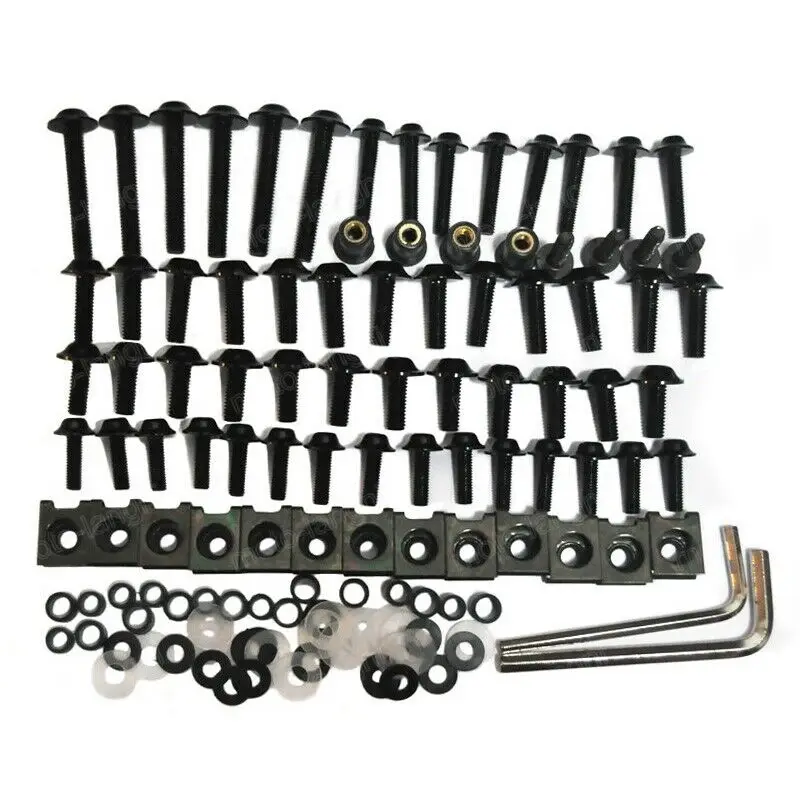 bolts screws kit for install motorcysle fairings fit for honda, for yamaha ,for suzuki, for kawasaki and other motorcycle