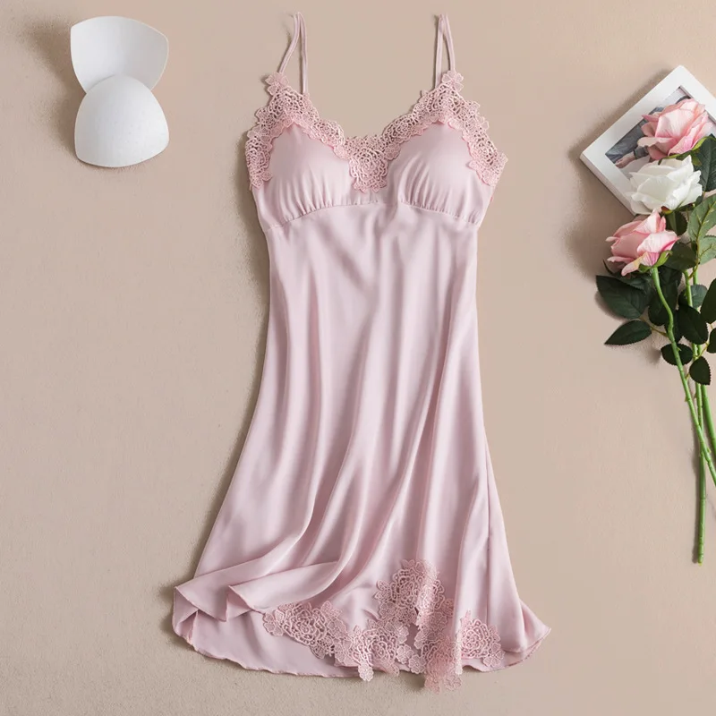 Женская пикантная одежда для сна Новинка лета 2020 v-образный вырез женское