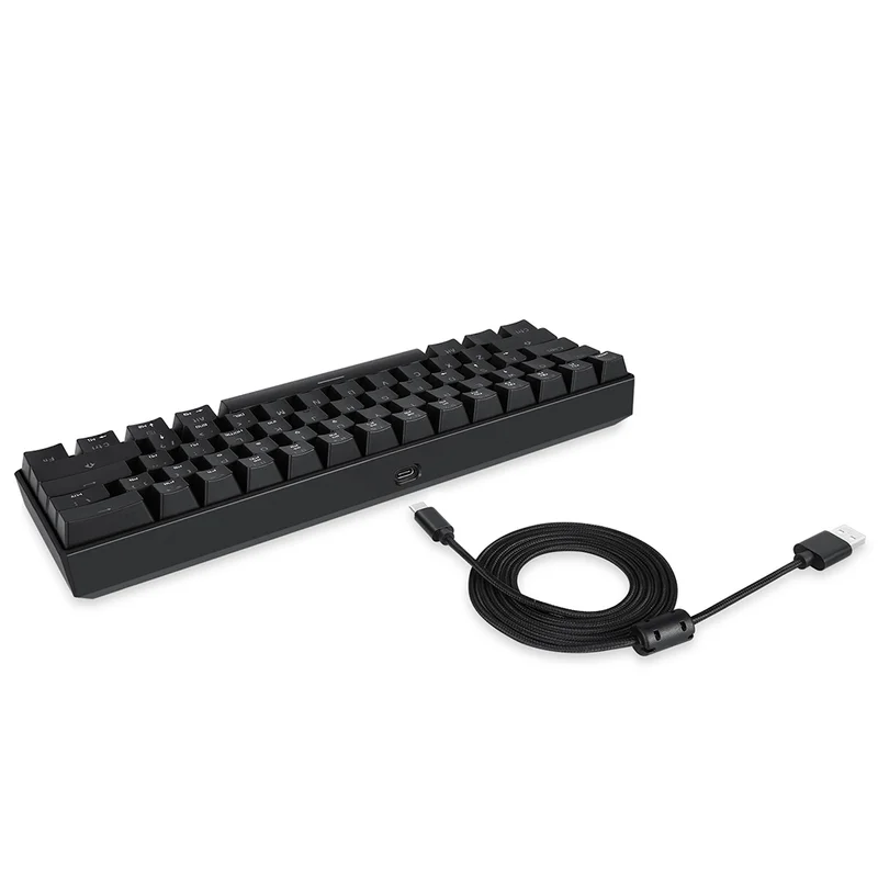 MOTO speed CK61 механическая клавиатура RGB подсветка игровая клавиатура 2 мс скорость отклика все анти-призрак клавиши