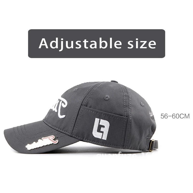 НОВАЯ шапка для гольфа с Вышивкой Букв 2021 защитой от солнца универсальная