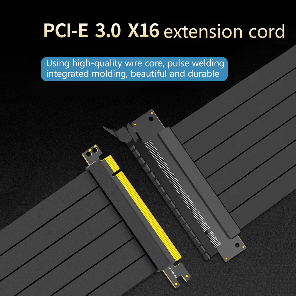 Вертикальный Удлинительный кабель PCI Express 3 0 PCIE X16 | Компьютеры и офис