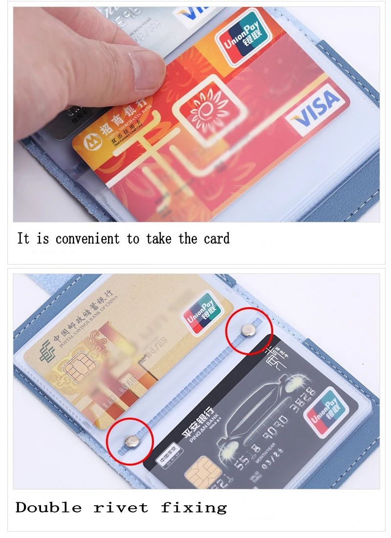 Противоугонная щетка щит NFC/rfid-карта Пакет 26 слотов для карт креативный визитница держатель для кредитных карт Обложка для паспорта