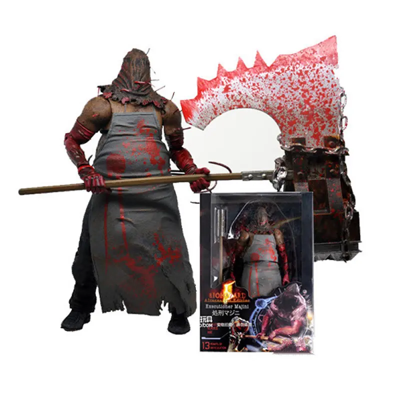 

Фигурка аниме NECA, оригинальная, игрушка, оптовая продажа, топор, бульдер, зомби, мясник, модель, забавный подарок