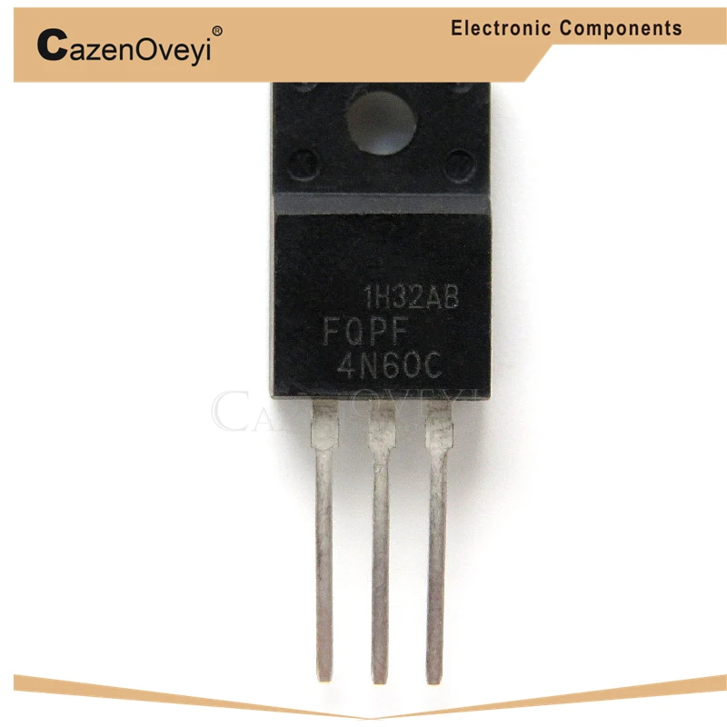 10 шт./лот FQPF4N60C TO 220 4N60C 4N60 TO220 Новый MOS FET транзистор в наличии|Интегральные схемы| |