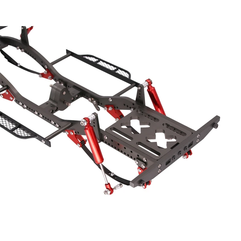 

285mm Wheelbase 1/10 RC Chassis CNC + Metal Chassis Frame for D90 90046 90047 RC Rock Crawler Truck Car
