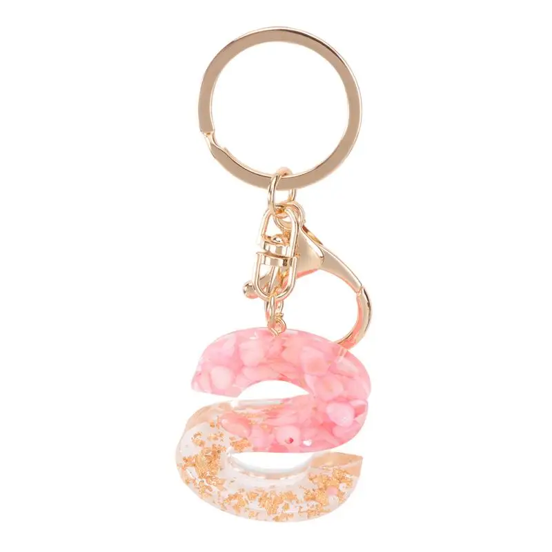 1 шт. творческий брелок-подвеска Английский алфавит дизайн брелок сумка