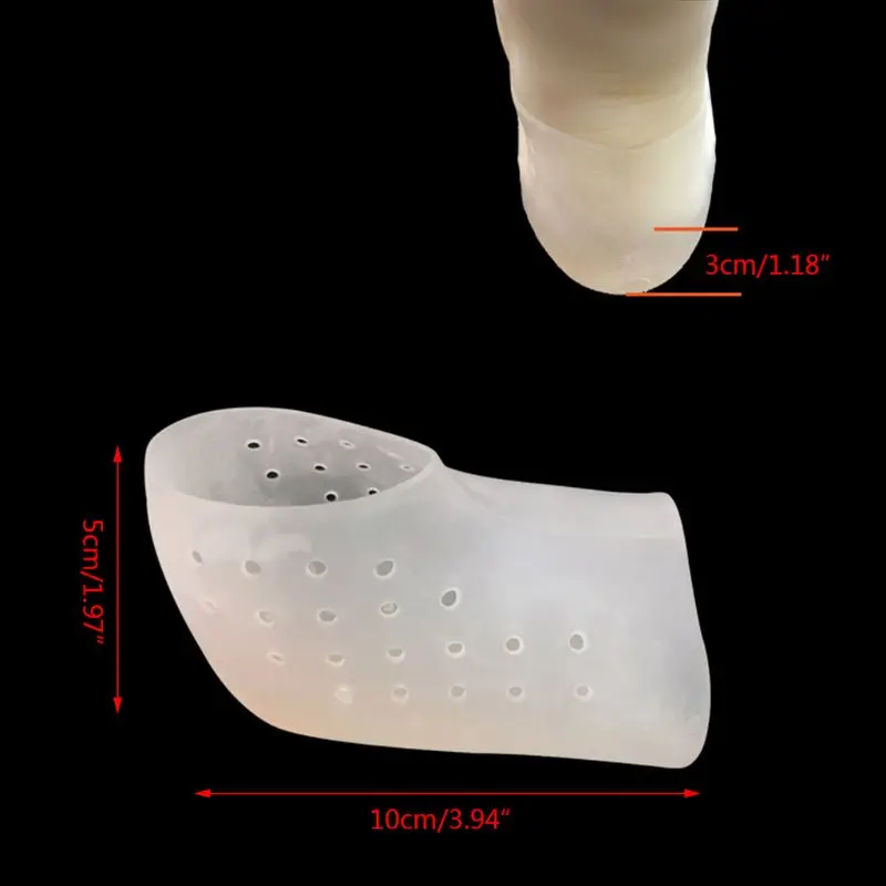 

Men Women Shoes Heightening Pads Silicone Height Increasing Pad Heel Insole Cushion Soles Invisible Socks