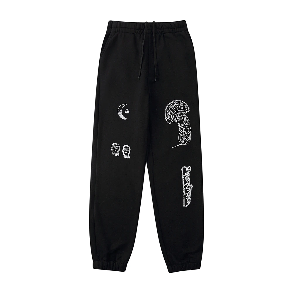 

Kanye Joggers Pants Streetwear Season Sweatpants for Men Vintage Graffiti Printed Jogger Sweatpant Women Hip Hop Casual Trousers