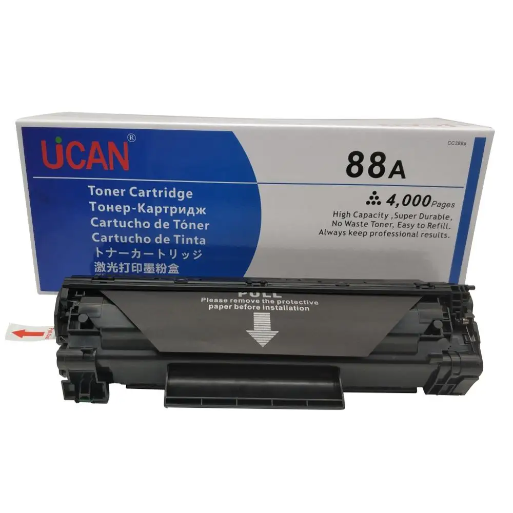 4000 страниц UCAN 88a тонер картридж для HP LaserJet P1007 P1008 P1106 P1108 M1136 M1138 M1139 M1213 M1216nf M126 M128
