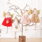 Новый милый ангел плюшевая кукла Рождественское украшение подвеска креативные Рождественские елочные украшения Рождественское украшение для дома Navidad