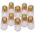 1 шт10 шт пустые прозрачные пластиковые бутылки, коробка для таблеток, Капсульная оболочка, держатель для лекарств, разные цвета, 2 цвета