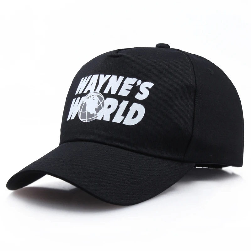 

WAYNE’S World Baseball Cap Men Women Fashion Print Outdoor Sports Summer Visor Hip Hop Teenage Dad Hats Casquette Gorras EP0115
