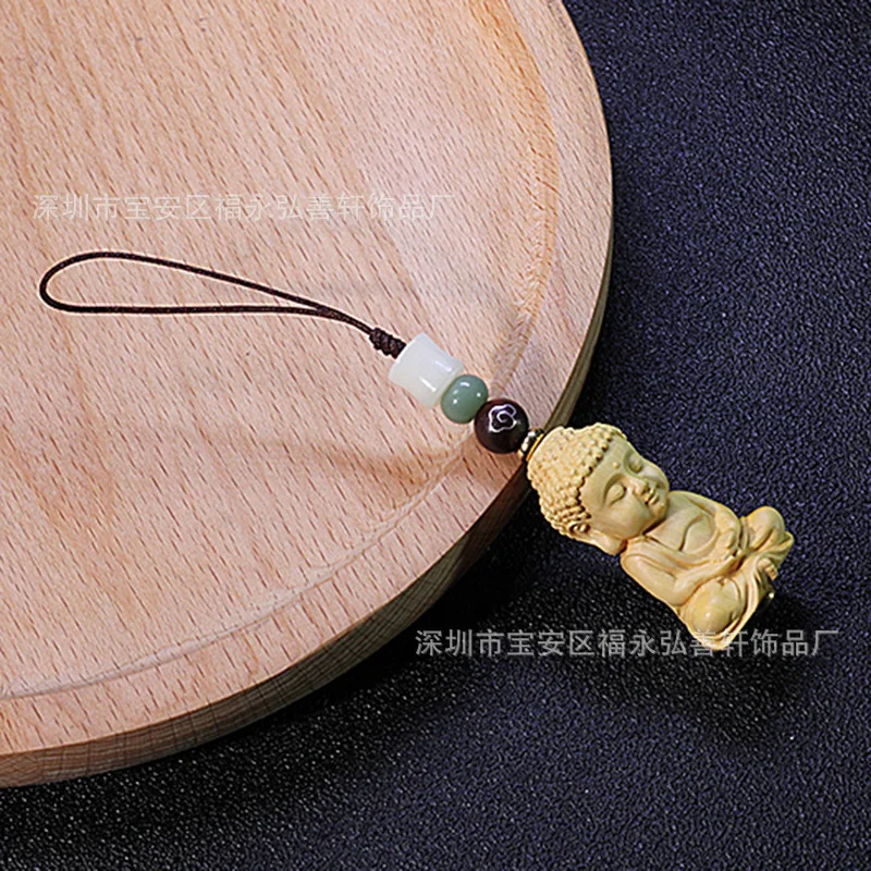 Feng Shui самшита с изображением Будды и Гуаньинь деревянная статуя Коллекция дерево