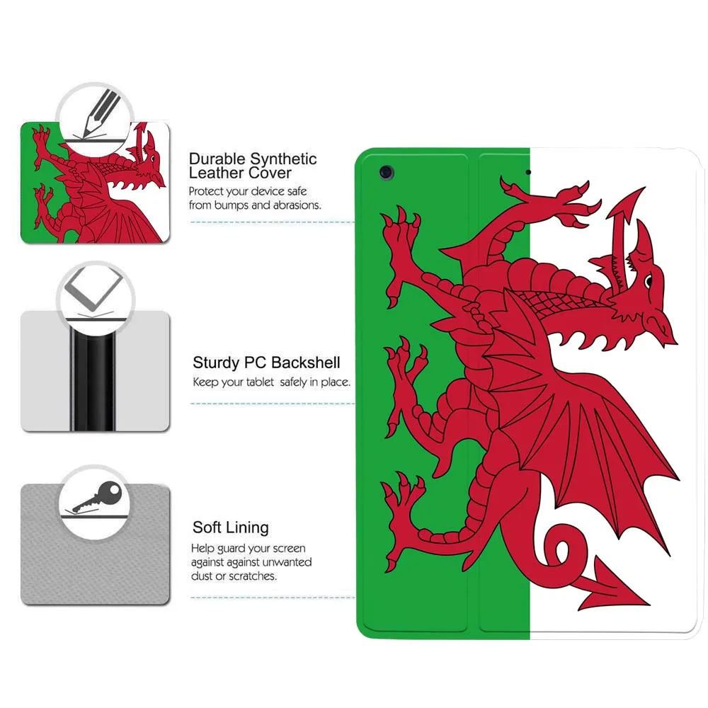 Чехол для планшета Apple Ipad 8/Ipad 5/6/7/Ipad Pro 11/Ipad Air 4/2/3/Ipad Pro/Ipad 2/3/4/Mini 1/2/3/4/5 тонкий кожаный