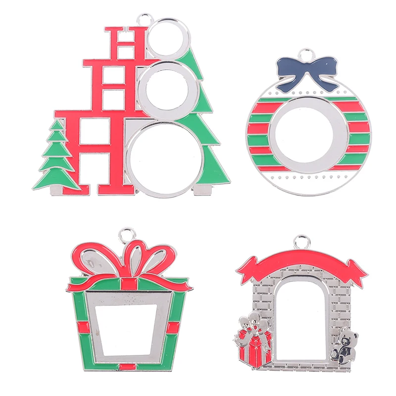 

1Pcs Sublimation Blank Pendant Heat Transfer Christmas Tree Hanging Ornament For Holiday Gifts DIY Crafts Decor