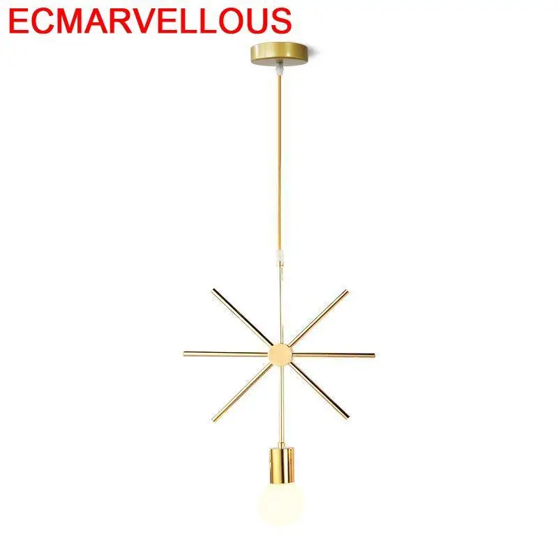 Современный подвесной светильник De Techo Современная люминесцентная лампа в стиле