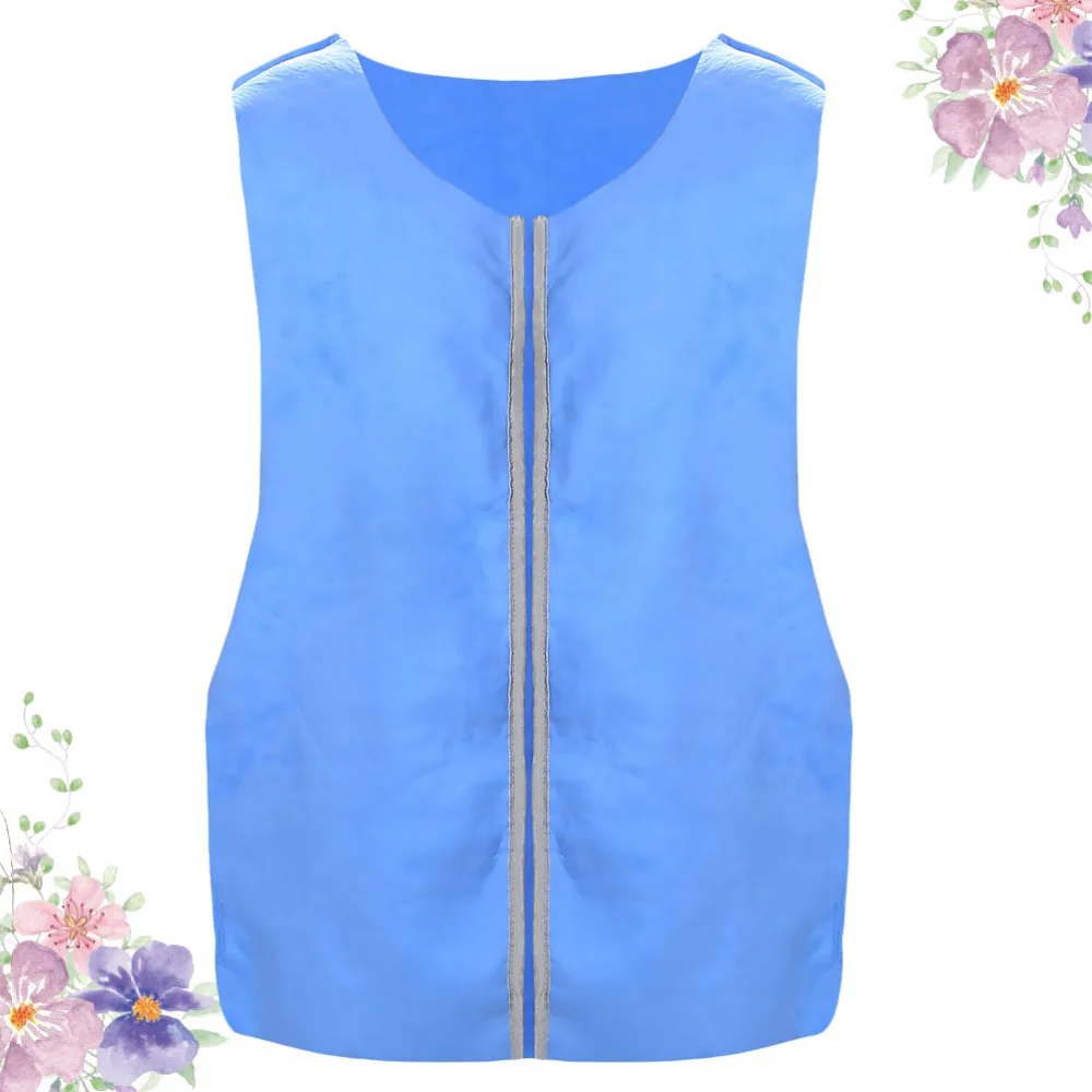 

Cool Clothes Cooling Vest Ice Vest For Outdoor Summer (Sky-blue)