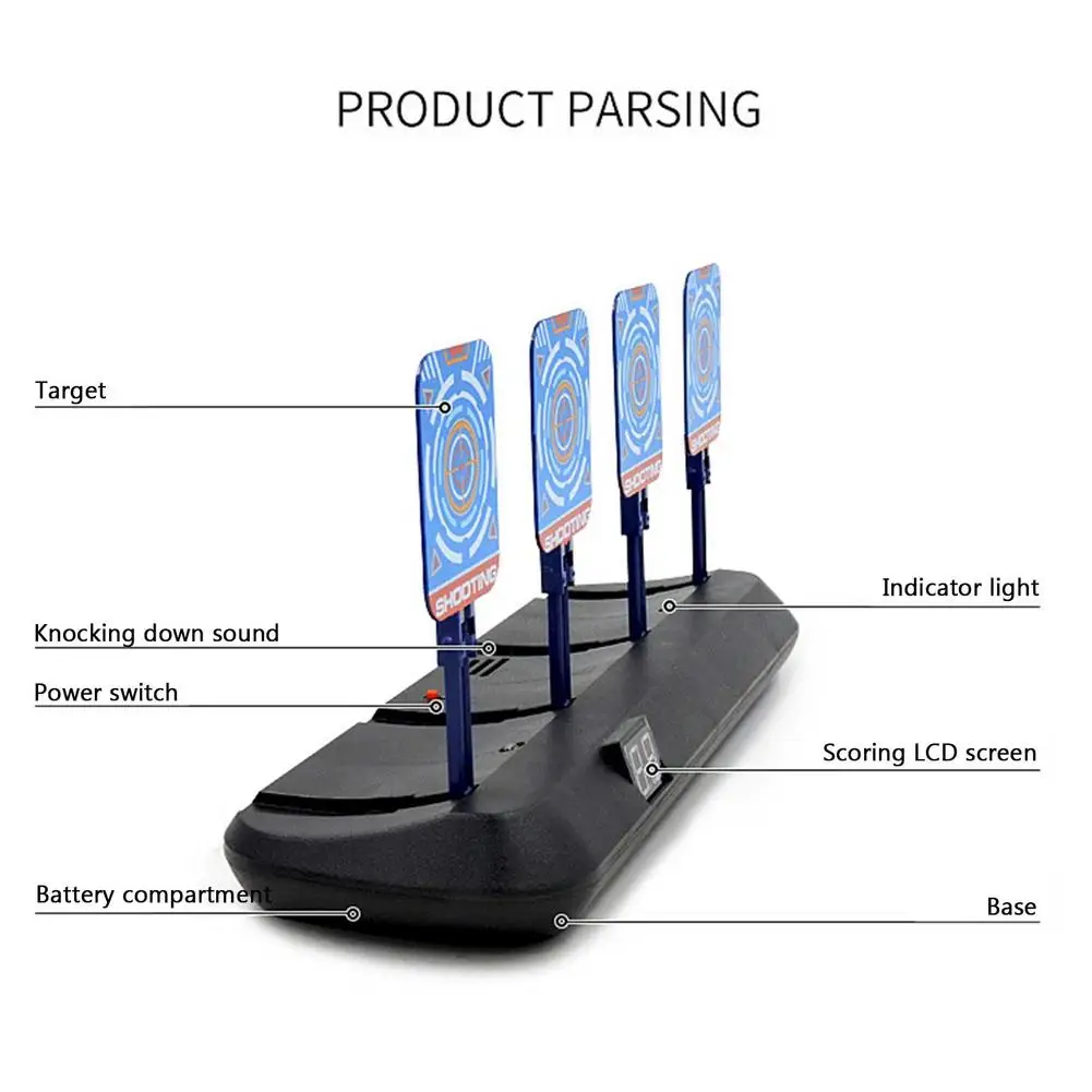 

HOT Electric Ball Target Hanging Safe Flying Shooting Toy Floating Interaction Game Ball Target For Outdoor Fun Sport beautiful