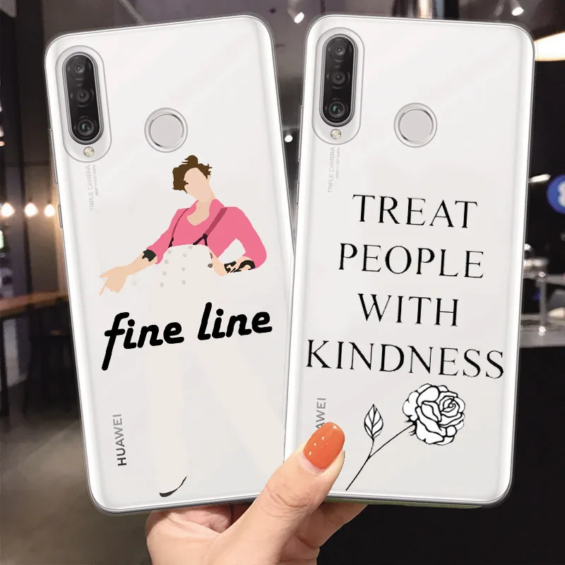 Гарри стили Love On Tour 2020 тонкая линия фотосессия для HuaweiP40 P8 Lite 2017 P10Lite P20Lite