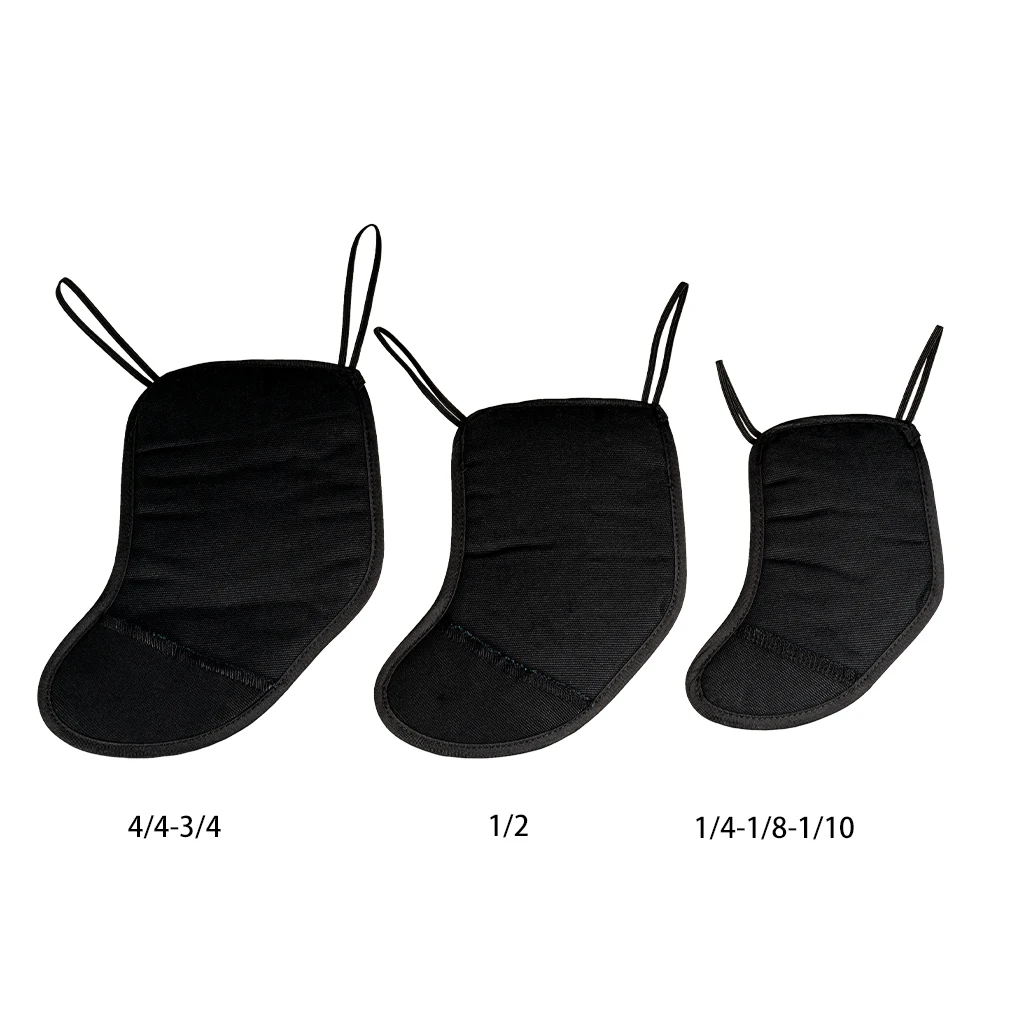 Защитная накладка для подбородка скрипки мягкая хлопковая Накладка 1/10 1/8 1/4 1/2 3/4