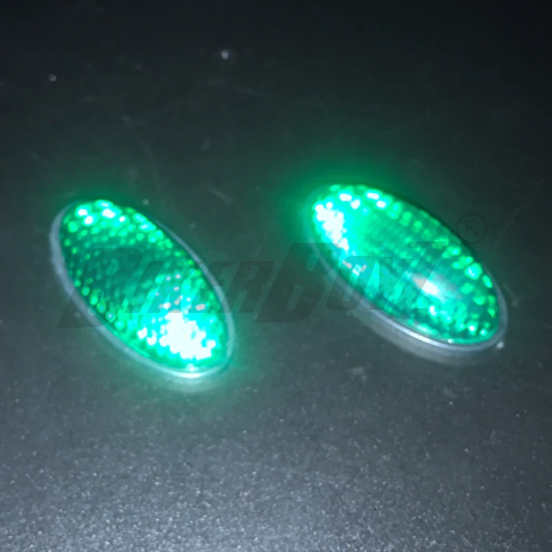 1 шт. пластиковый отражатель Светоотражающая наклейка защитный знак красный