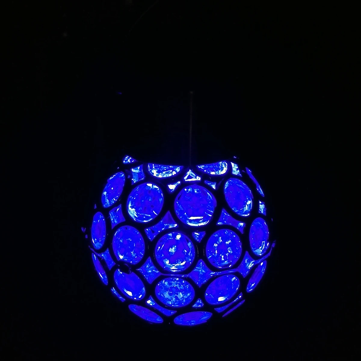 Солнечные хрустальные светильники 1LED Солнечный Путь Свет Открытый