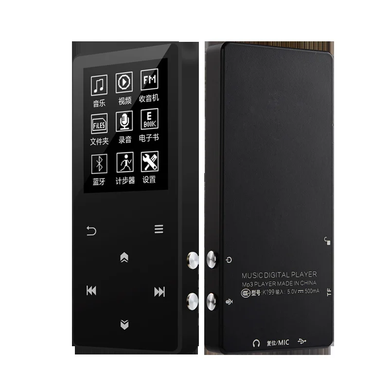 Фиолетовый K199 lossless HIFI fever MP4 Bluetooth соединение OTG Быстрая зарядка mp3 плеер|MP4-плееры| |