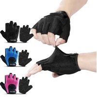 cycling gloves sponge pad half finger motorcycle mtb gloves breathable outdoor fitness mittens men women bicycle glove