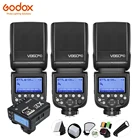GODOX V860III V860IIIC V860IIIN V860IIIS V860IIIF Li-Ion TTL 2,4G HSS Flash Speedlite для Canon Nikon Sony Olympus Fuji Pentax