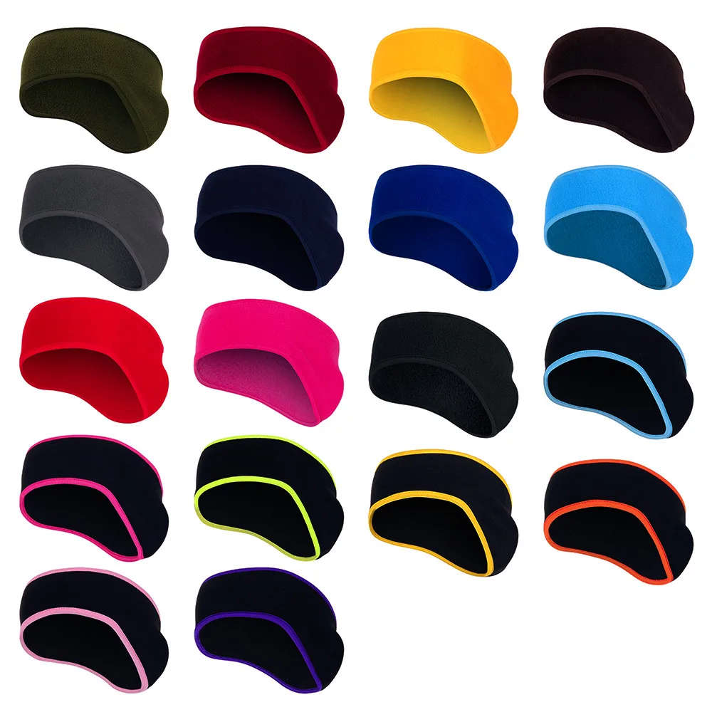 Winter Sport Sweatband Warm Headband Thermal Fleece Head Band Gym Ski Yoga Fitness Cycling Tennis Running Hair Bandage Men Women |