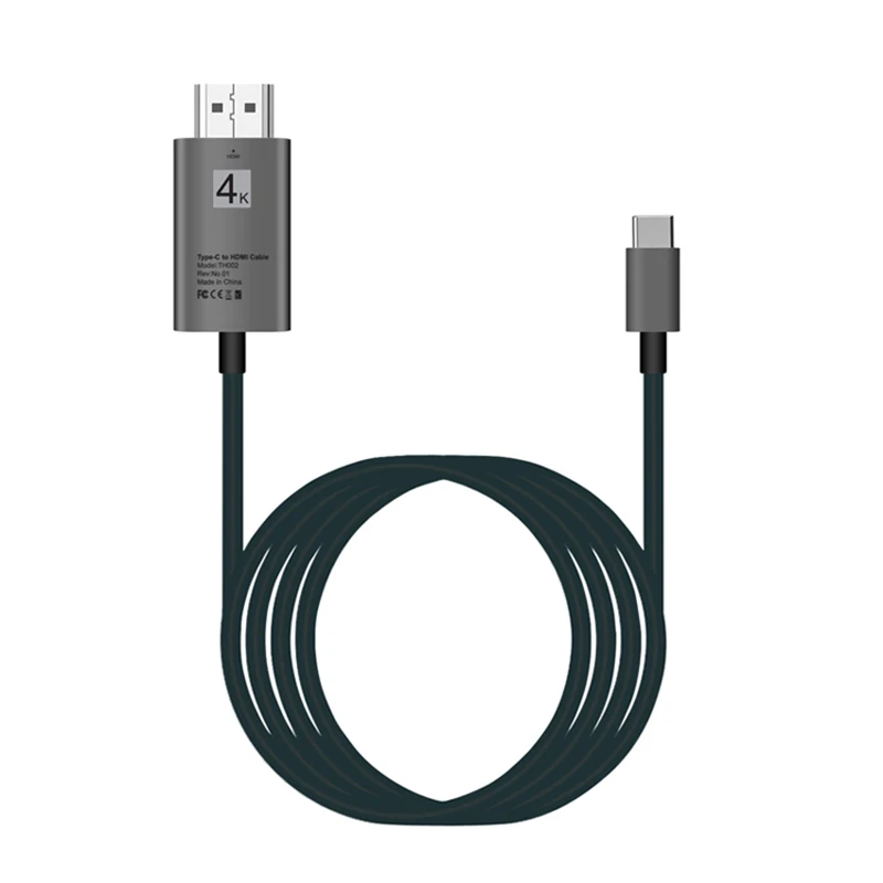 Кабель Type-C в HDMI-совместимый с 4K HD Проекционный кабель для передачи данных
