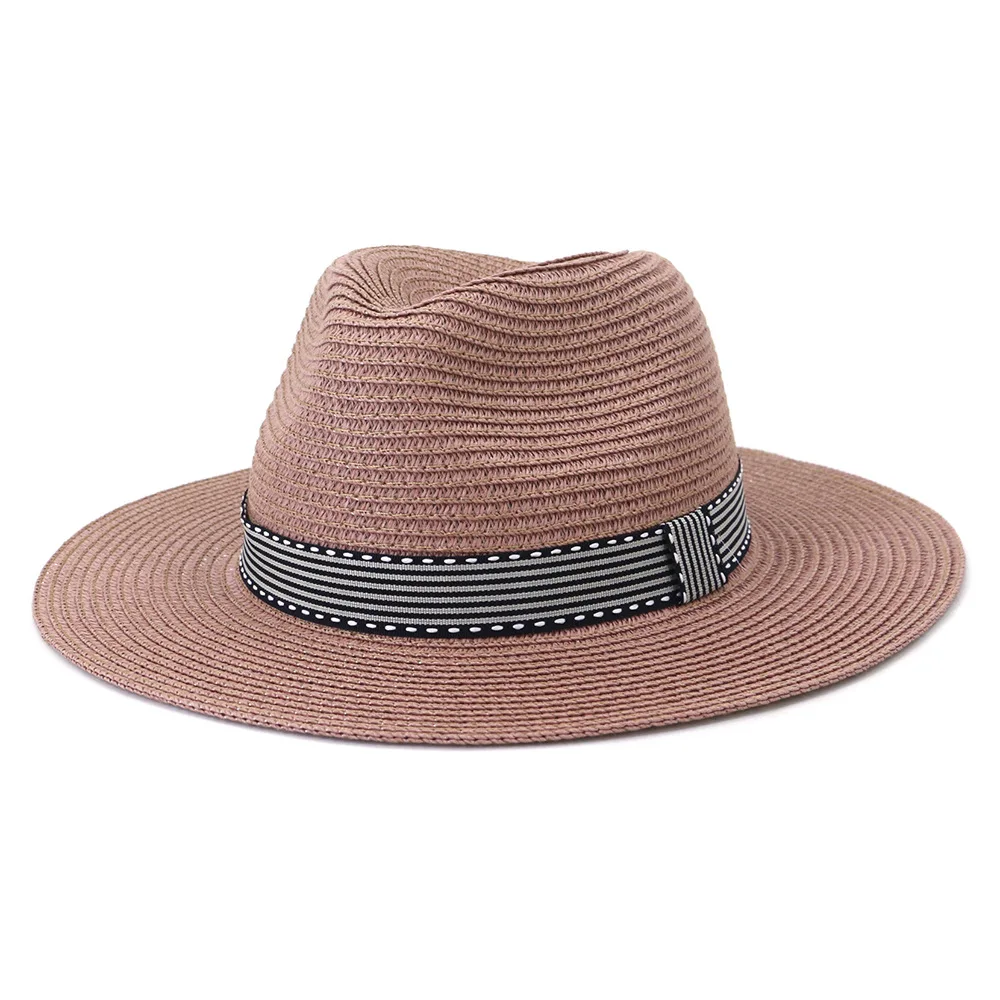Шляпа соломенная с широкими полями для мужчин и женщин лето 2021 | Аксессуары