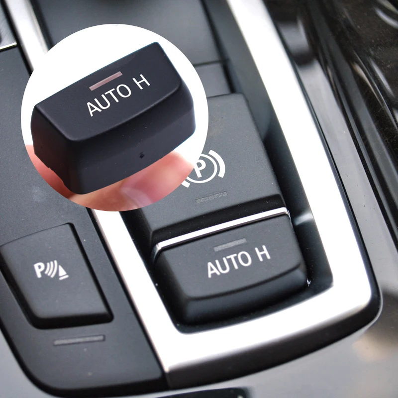 

Стайлинг автомобиля стояночный тормоз P / AUTO H кнопка переключатель Крышка для BMW 5 7 серии F01 F02 F07 F10 F11 F18 2009 - 2014 2015 2016 2017
