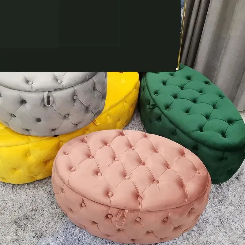 Mueble винтажный столешница для дивана ног шкафчик хранения обуви из алюминия Poef