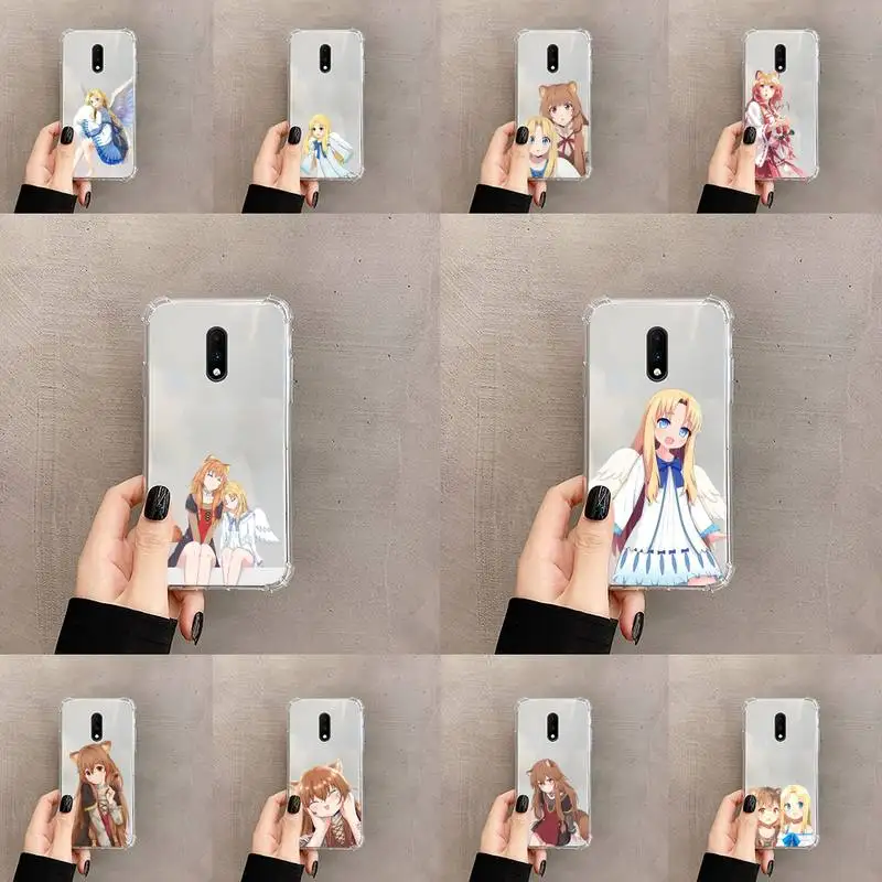 

Tate no Yuusha Phone Case Transparent For OnePlus MEIZU MEITU M 7 8 9 16 17 T PRO XS moible bag