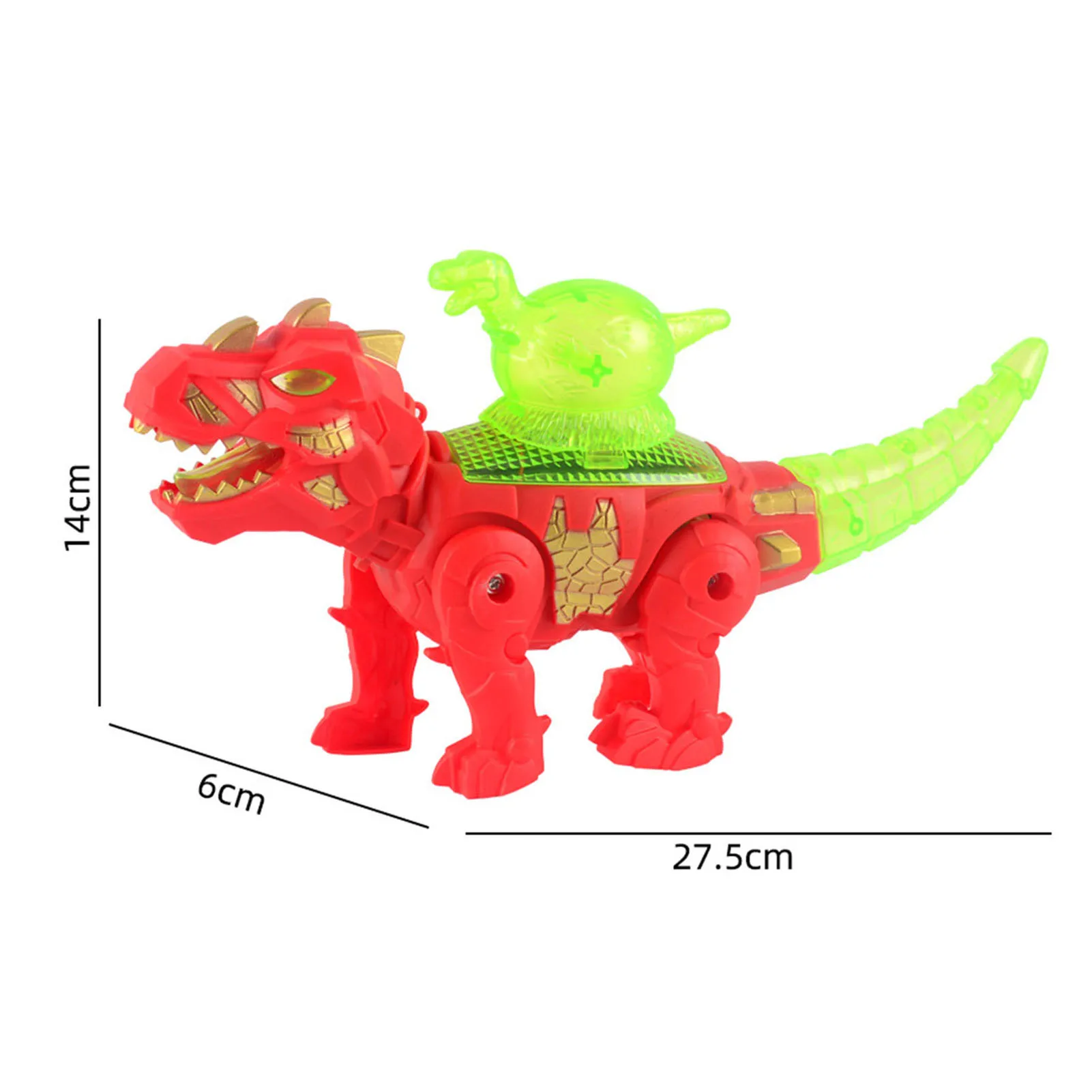 

Electric Colorful Simulation Dinosaur Model Walking Sound Light Kids Gifts Parent-child Interactive Funny Educational Toys Games