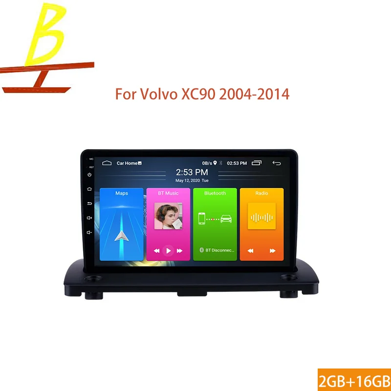 Автомагнитола с GPS-навигацией мультимедийный видеоплеер Wi-Fi для volvo XC90 2004-2014