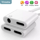 2 в 1, адаптер для наушников Huawei P40 30 20 Pro