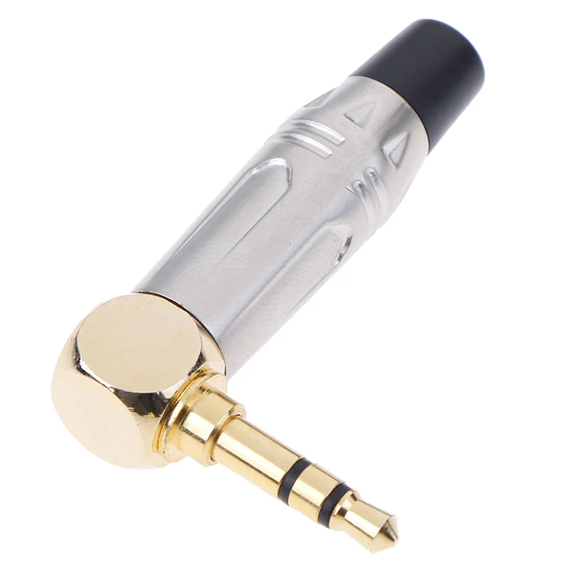 3 5 мм стерео правый угол штепсельная вилка аудио разъем для пайки