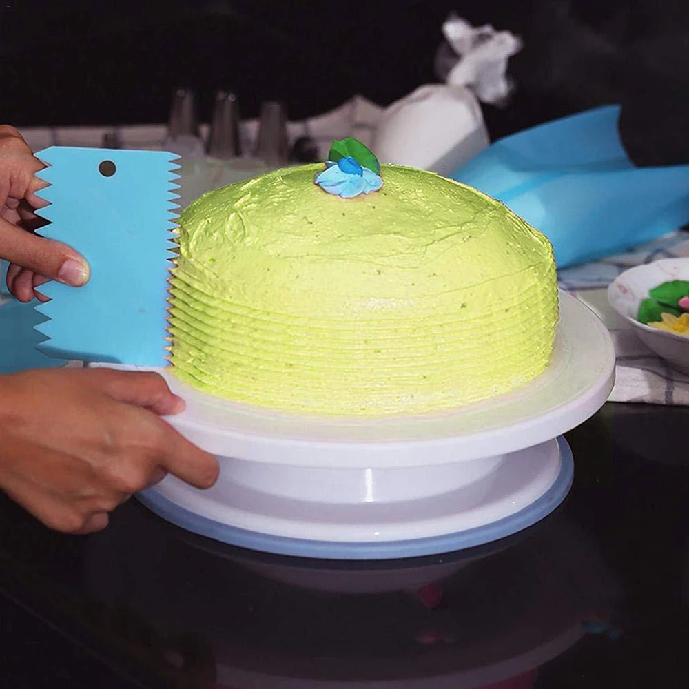 Инструменты для украшения тортов из нержавеющей стали CakeDecor поворотный круг 106