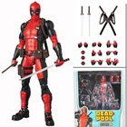 Marvel Disney Mafex 082 фигурка Дэдпула комиксная версия Коллекционная модель игрушка кукла подарок 6 дюймов