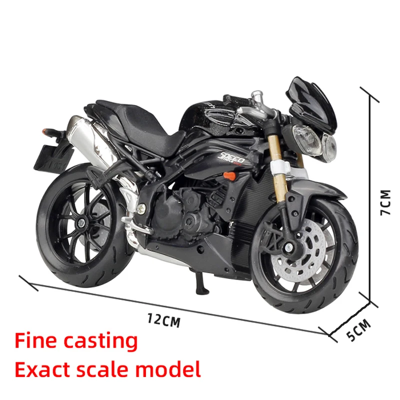 Bburago 1:18 TRIUMPH Speed Triple 2011 Уличный спорт модель мотоцикла велосипед игрушка для детей