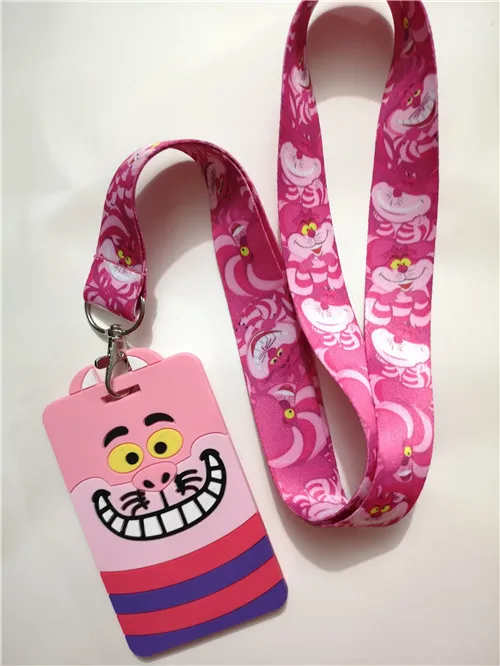 Мультфильм Алиса в стране чудес коты именованные держатель для карт