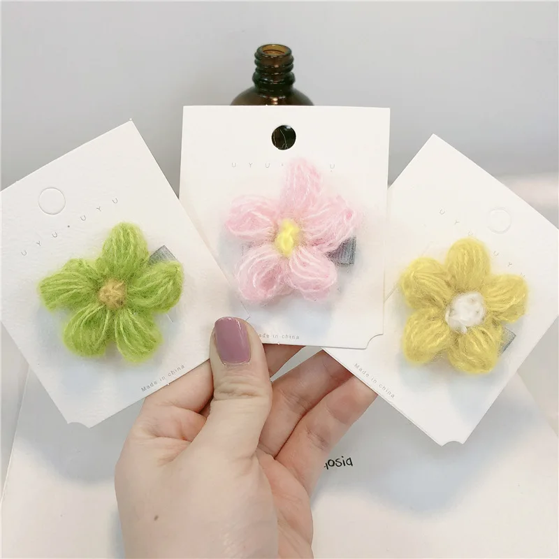 Заколка для волос 2 шт. Детские аксессуары для волос cabelo acessorio lazos pelo bebe pelote de laine tricoter с бантом головные повязки для волос для девочек