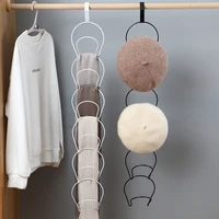 new 5 pack baseball cap rack hat holder rack home organizer storage door closet hanger cap holder rack foldable