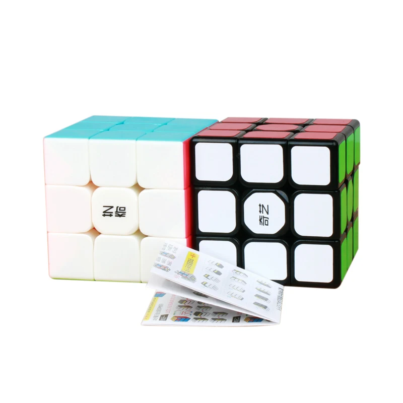 

QiYi 3x3x3 Sail Magic Cube Warrior W Speed QiYi Cube stickerless Professional Puzzle Cubes Educational Toys For Children